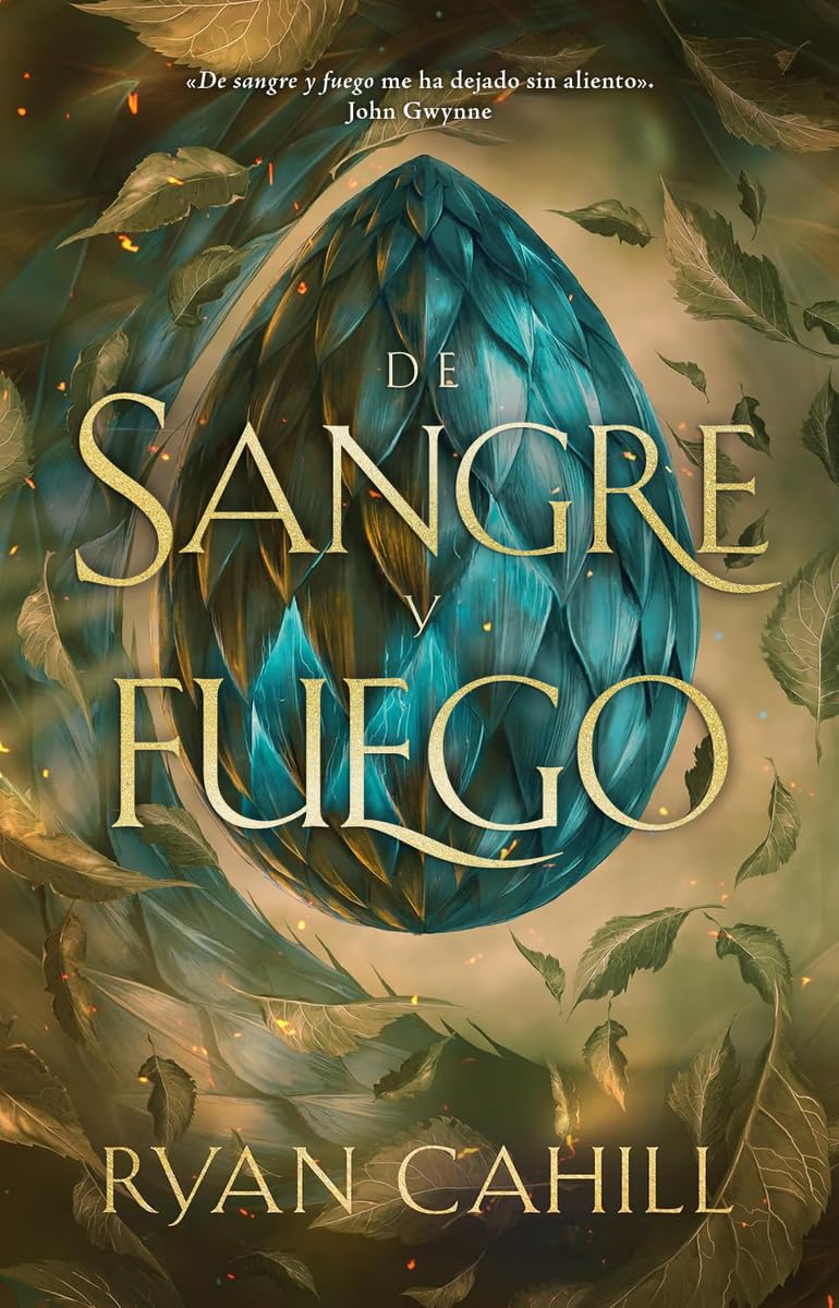 Portada de De Sangre y Fuego, de Ryan Cahill